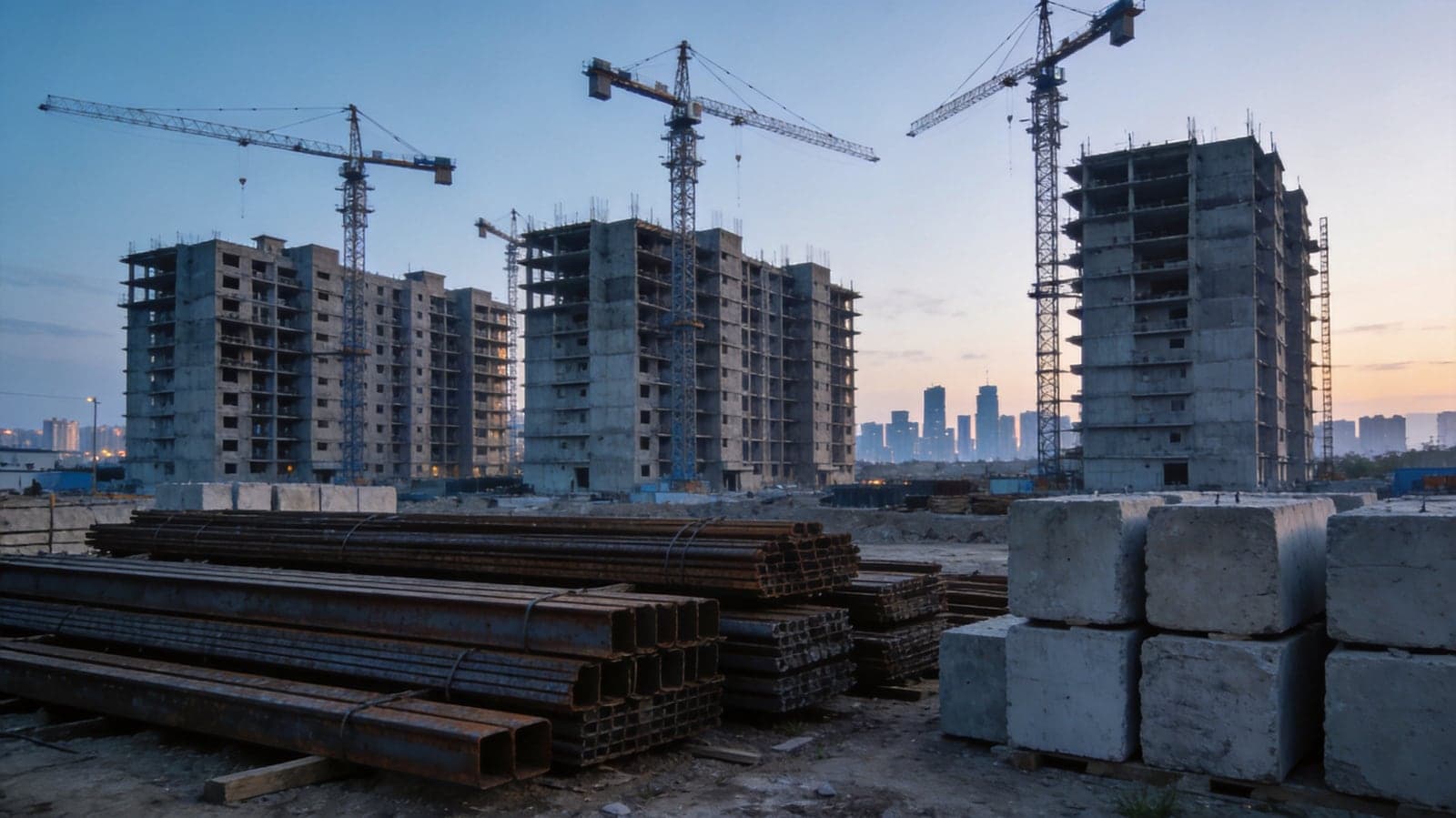 Хуснуллин ждёт около 100 млн кв. м ввода жилья по итогам 2026 года